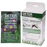 Deter Natural Insect Repellent Wipes 10 Towelettes