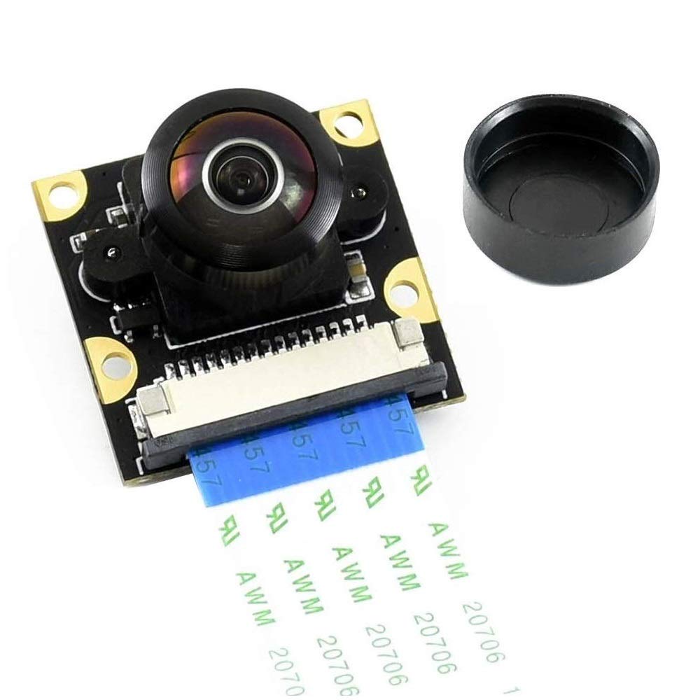 Waveshare IMX219-200 Camera Module for NVIDIA Jetson Nano Developer Kit 8 Megapixel IMX219 Sensor 3280 2464 Resolution 200 Degree FoV