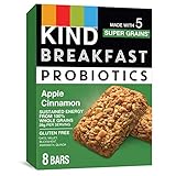 KIND Breakfast Probiotic Bars, Apple Cinnamon, 1.76