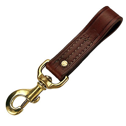 Mendota Products Leather Belt Snap, 1 by 4-Inch, Chestnut
