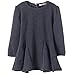 FAYALE Baby Girls' Winter Autumn Thicken Woolen Sweater Dresses (100/2-3Years, Gray)