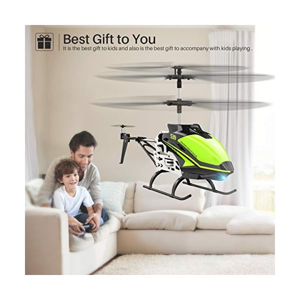 SYMA ferngesteuert Helikopter RC Hubschrauber Helicopter Fernbedienung Indoor Outdoor Flugzeug S39 3.5 Kanal 2.4 Ghz LED… – Bild 5