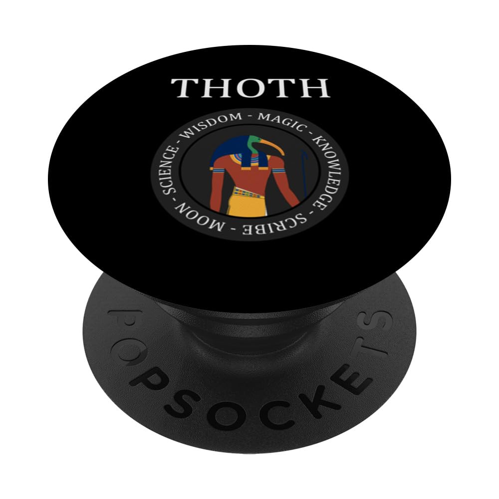 Thoth Ancient Egyptian God of Wisdom PopSockets Swappable PopGrip