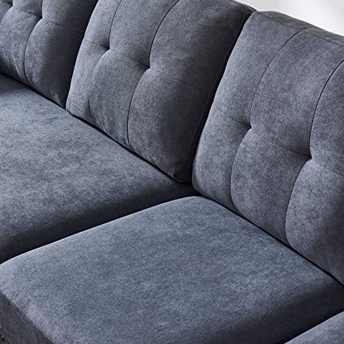 HONBAY Convertible Sectional Sofa L Shaped Couch Reversible Sectional