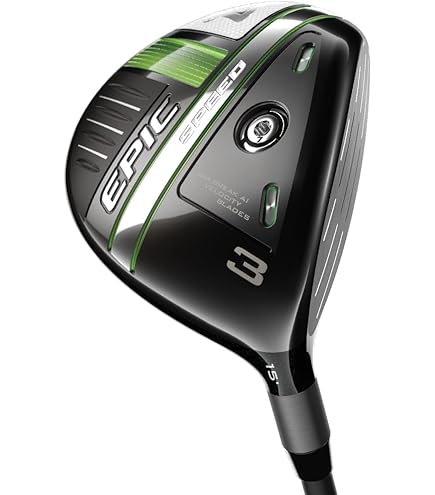 Amazon.com : Callaway Epic Max Star 3 Wood 15* (UST Mamiya ATTAS