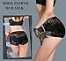 MWMart Women's Sexy Lace Panties High-Rise Tummy Control Lingerie Underwear Briefs Floral Lace Boy Shorts