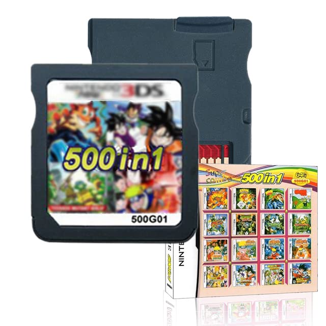 500 in 1 Game Cartridge Classic Nostalgic Games