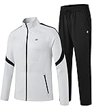 MoFiz Men's Tracksuit Long Sleeve Casual Sports