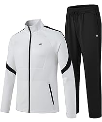 MoFiz Men's Tracksuit Long Sleeve Casual Sports