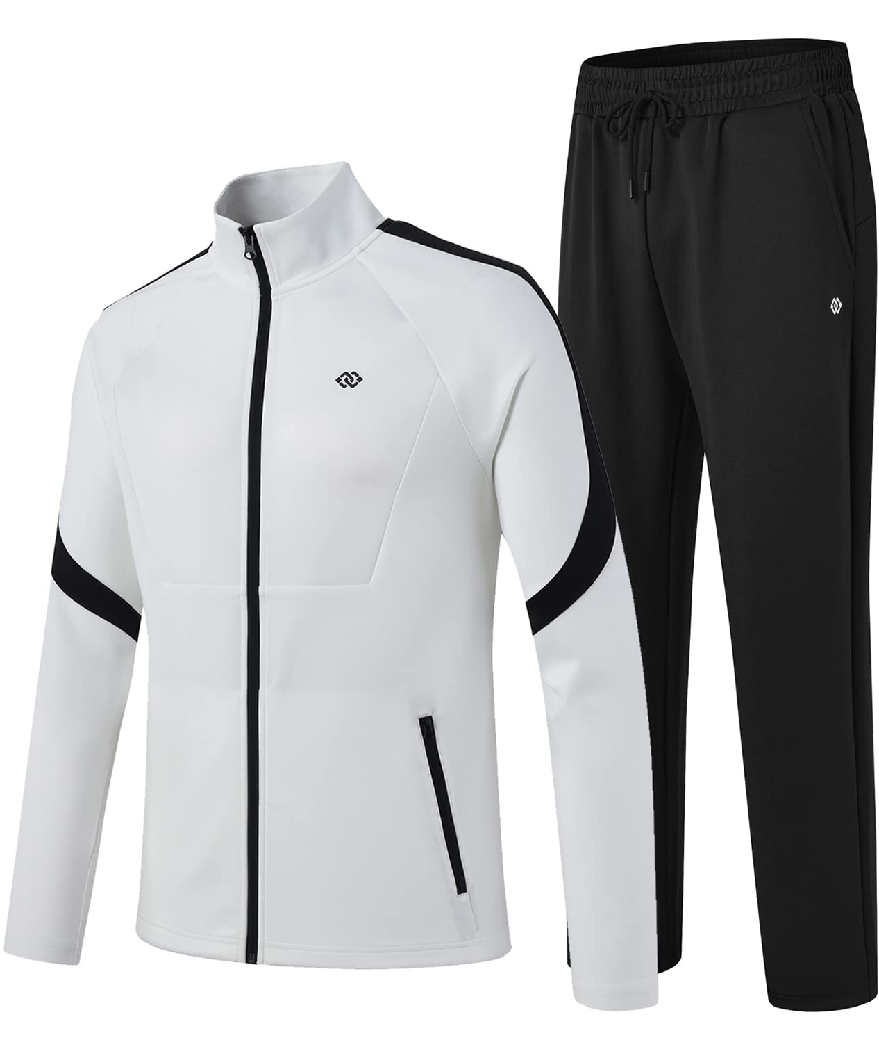 MoFiz Men's Tracksuit Long Sleeve Casual Sports