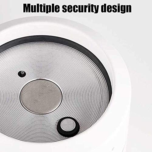 LKNJLL Milchaufschäumer, Abnehmbarer Krug, elektrische automatische Milchschaum-Hersteller und Wärmer for Latte und… – Bild 8