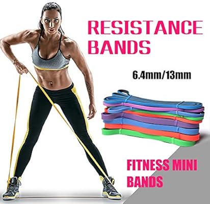 Desconocido Fitness Bandas elásticas de Resistencia Crossfit ...