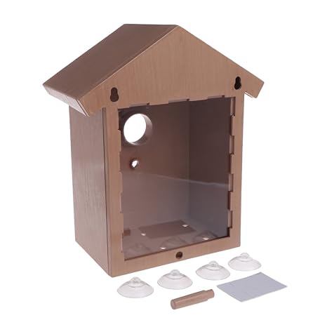 My Window Birdhouse Spy On Birds Real Wood Not Plastic Like Others