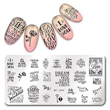 Born Preety Stainless Steel Nail Stamping Image Plate