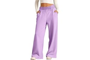 Girls Oversized Wide Leg Sweatpants Kids Baggy Straight Leg Track Pants Sport Bottom Joggers with Pockets