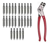 Boulderfly 25 Pc. 3/32" Cleco Fasteners with Cleco Pliers