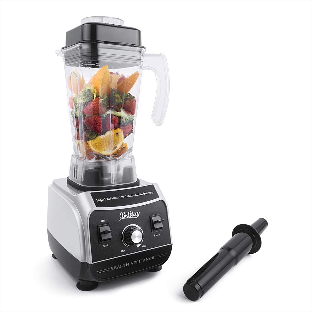 Betitay Professional Commercial Blender 1500W High Speed Electric Mixer