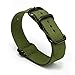 CIVO Heavy Duty G10 Zulu Military Watch Bands NATO Premium Ballistic Nylon Watch Strap 5 Black Rings with Stainless Steel Buckle 20mm 22mm 24mm (army green, 20mm)