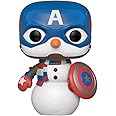 Funko Pop! Marvel: Holiday - Captain America Snowman Vinyl Figure