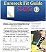 Eurosocks Sport Specific Athletic Socks, Extra Smooth Seams, Stay Up Cup, Padded, Elastic Arch Support - 6812