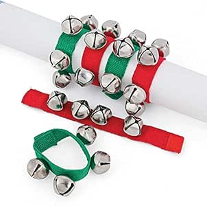 Sonajero con cascabeles pulsera manualidades de seguridad para niños