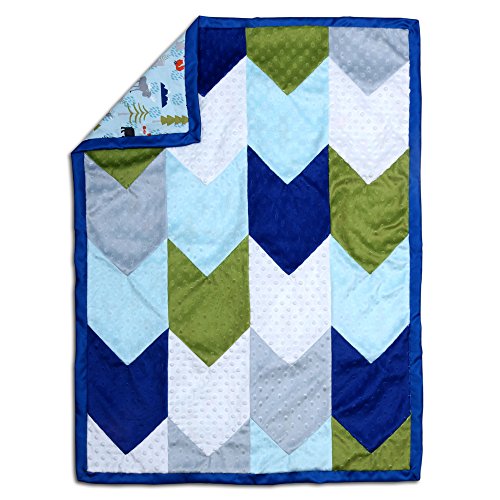 Woodland Dreams Plush Dot Blanket by The Peanut Shell