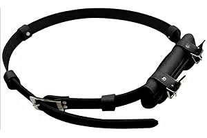 KINSTORE Samurai Sword Katana Medieval Anime Sword Two Buckle Leather Frog Holster Holder Leather Belt Accessories Adjustable