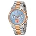 Michael Kors Women's Runway Watch, Silver/Rose Gold/Chambray, One Size