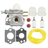 Harbot TB22EC 753-06190 Carburetor for Troy Bilt TB21EC TB22 TB22EC TB32EC TB42BC TB80EC TB2040XP Trimmer Weed Eater Murray M2500 M2510