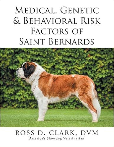Medical, Genetic & Behavioral Risk Factors of Saint Bernards �y�[�p�[�o�b�N - 2014/9/5