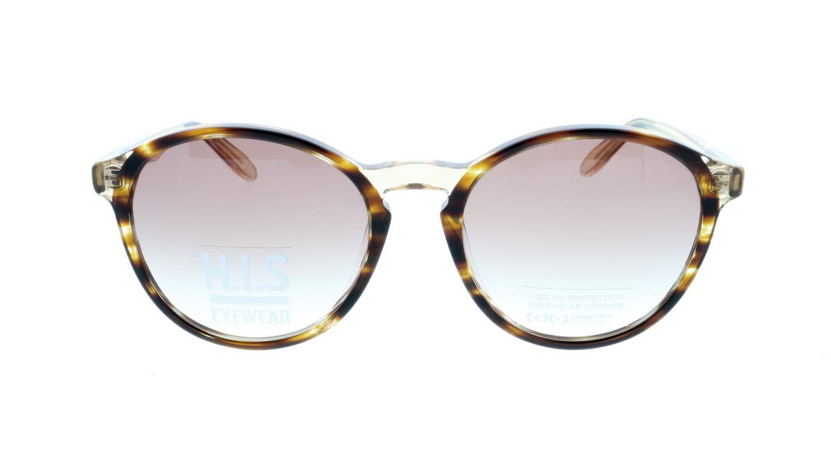 HIS HS408-003 Sunglasses Brown Pattern