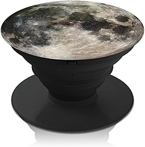 Smartphone Expanding Stand and Grip (Premium 3M) - Phone Accessories (Galaxy S7, S7 Edge, iPhone SE / 6 / 6+ / 6S / 7 / 7+) + Tablets (Amazon Fire, iPad / iPad Mini) (Moon)