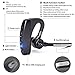 Bluetooth Headset V4.2, SHINETAO Hands-Free Bluetooth Earpiece Cell Phones, 2 HD Microphones Wireless Earpieces Business/Driving/Office, Compatible with iPhone/Samsung/Android