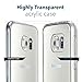 EasyAcc Samsung Galaxy S6 Clear Case Ultra Transparent Crystal Invisible Protector Cover Shockproof Scratch Resistant Soft TPU Edge Hard Back Panel