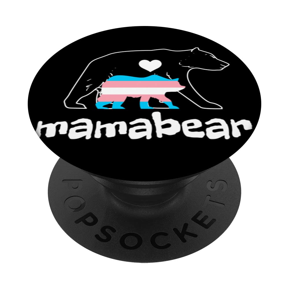 Mamabear Trans PopSockets Swappable PopGrip