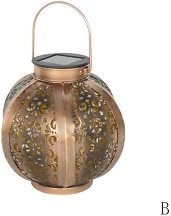 Impermeable Solar Cálido Luz Blanca Colgante Decoración De Jardín Luz