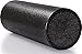 High Density Exercise Foam Roller - 18 Inches - Black