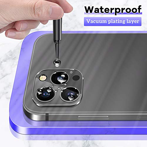 [3 Pack] UniqueMe Camera Lens Protector Compatible with iPhone 12 Pro Max 6.7 inch Screen