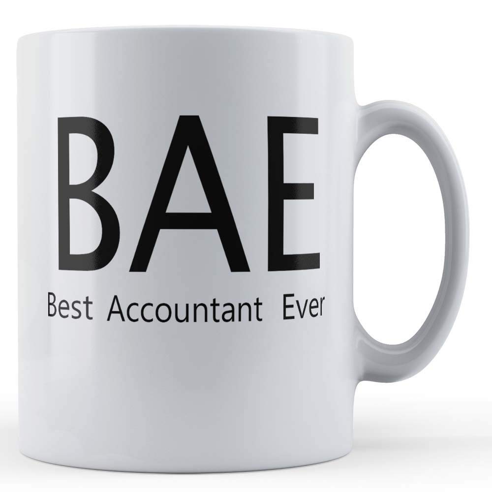 Father Fox - Accountant, Job, BAE, Best Accountant Ever - Gift Mug, Ceramic, 11fl.oz.