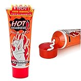 AMA(TM) Slimming Cream Weight Loss Essential Oil Men and Women Fat Burner Weight Loss Massage Cream (Red)