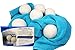 Dryer Balls Organic Wool Reusable Natural Fabric Softener Ball, XL (6 Pack)