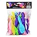 DG SPORTS 24 Pack LED Light up Balloons – Ideal for Parties, Birthdays and Wedding Decorations – Lasts 8-24 Hours – Fillable with Helium, Air, Or Water – Mixed Colors