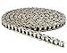 Jeremywell 41NP Nickel Plated Roller Chain 5 Feet with 1 Connecting Link, Heat Treated, Corrosion Resistant, Eliminates Stress Cracking, unwanted wear, and Easy Corrosion