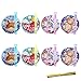 JOYIN 32 Pcs Valentines Day Gift Cards with Mini Bubble Maker Wands for Kids, Valentine Party Favor Toys, Valentine's Day Kids Classroom Exchange Prizes, Bubble Wands with Cards, Photo Prop Decor