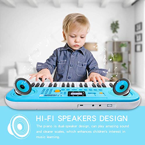 TWFRIC Piano Keyboard for Kids 37 Key Portable Piano Keyboard with LCD