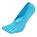 ZAKASA No Show Toe Socks Women Running Five Finger Socks Invisible Liner Boat Low Cut Loafer Socks for Ladies