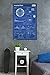 Trends International Star Wars Imperial Blueprint Wall Poster 22.375