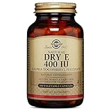 Solgar, Dry Vitamin E 400 IU, 100 Vegetable Capsules (d-Alpha Tocopheryl Succinate)