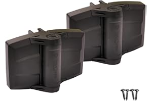 D&D Technologies TCHDMA1S3BT TruClose Multi-Adjust Heavy Duty Gate Hinges, Self-Closing, 3-Way Adjustable, for Vinyl and Composite Square Post Gates up to 154 lbs Black, 2 Count
