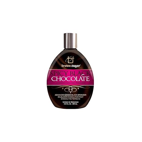 Brown Sugar SPICY BLACK CHOCOLATE Tingle Bronzer - 13.5 oz. by Brown Sugar Bronzer